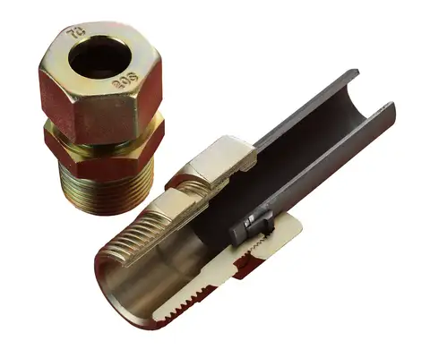 日規-喫入式鋼管接頭